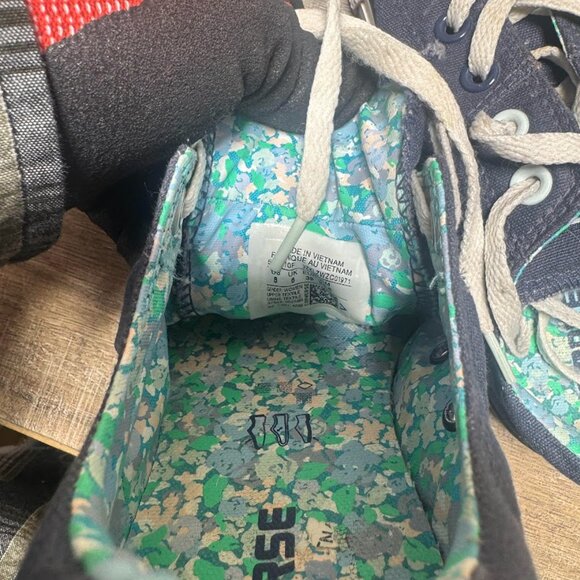 Converse Madison Ox Navy Canvas Sneakers Women's Size 8 - Picture 5 of 7